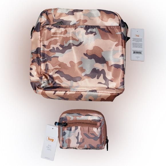 Lug Ranger 2 Crossbody & Splits Wallet - Camo Rose - Picture 2 of 12